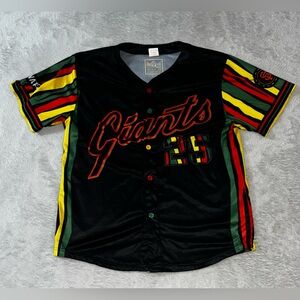 San Francisco Giants 2025 Black Heritage #25 Barry Bonds Jersey Medium EUC
